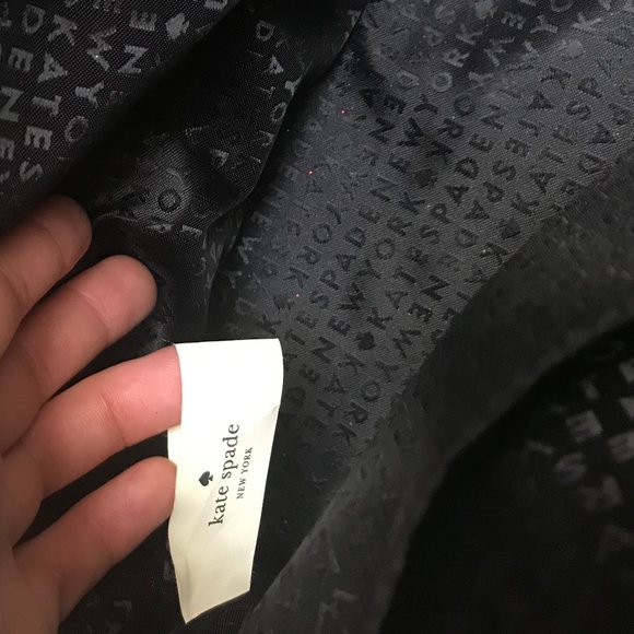 Kate Spade Black Leather Handbag+Crossbody Purse - Picture 2 of 8